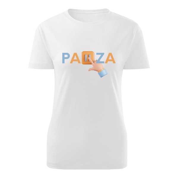 Tričko s potiskem Pauza