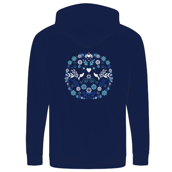 Mikina na zip unisex s potiskem Zpívánky - dámská mikina